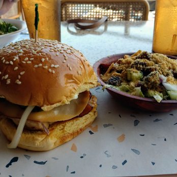 Hello, Sailor - Grilled chicken club with house salad - Seafood Near Me - Cornelius, North Carolina