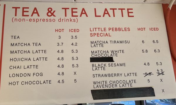 Menu photo 4 Little Pebbles Toronto, ON