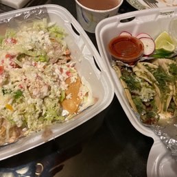 Regular Nachos, Carne Asada Taco Regular Nachos, Carne Asada Taco