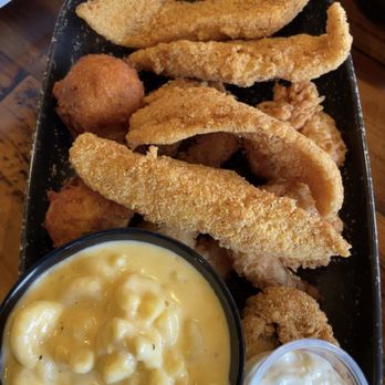 Snookies Craft Kitchen - The catfish and shrimp $16 - Breakfast & Brunch Near Me - Scotland, Texas