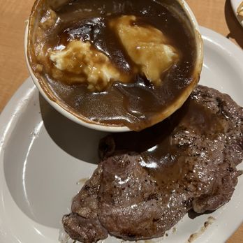 Olde Falls Inn - Petite Ribeye and Mashed potatoes - American Near Me - Zanesville, Ohio Olde Falls Inn - Petite Ribeye and Mashed potatoes - American Near Me - Zanesville, Ohio