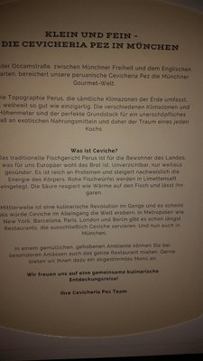 Menu photo 7 Cevicheria Pez Munich, BY Menu photo 7 Cevicheria Pez Munich, BY