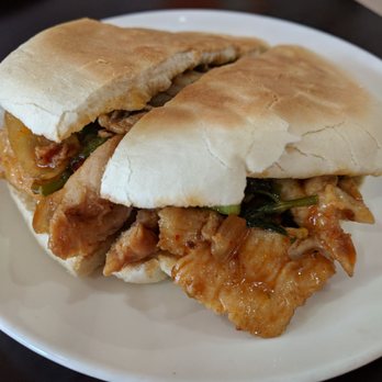 Home Taste - Chicken burger - Szechuan Near Me - Watertown, Massachusetts