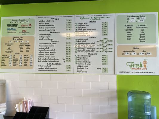 Menu photo 1 Fresh Smoothie Café Jonesboro, GA