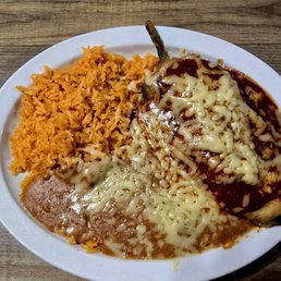 Chili relleno, lunch versión.