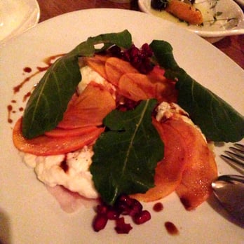 Rustic Canyon - Persimmon & Burrata - Wine Bars Near Me - Santa Monica, California