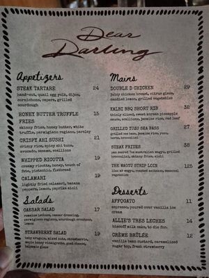 Menu photo 5 Dear Darling Toronto, ON Menu photo 5 Dear Darling Toronto, ON