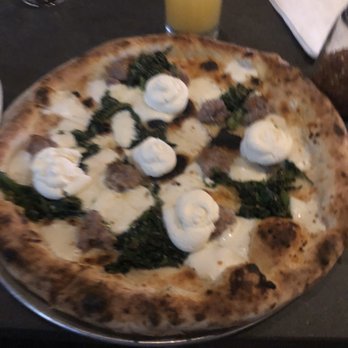 Macoletta - The sausage and rabe, ricotta dollops also present. - Italian Near Me - Astoria, New York Macoletta - The sausage and rabe, ricotta dollops also present. - Italian Near Me - Astoria, New York