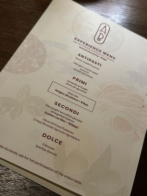 Menu photo 6 Acqua Bistecca Washington, DC, DC Menu photo 6 Acqua Bistecca Washington, DC, DC