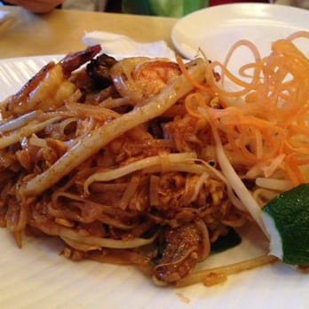 Thai Terminal - Seafood pad thai - Thai Near Me - New York, New York Thai Terminal - Seafood pad thai - Thai Near Me - New York, New York