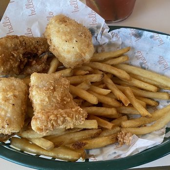 Hello, Sailor - Fish and chips entree - Seafood Near Me - Cornelius, North Carolina