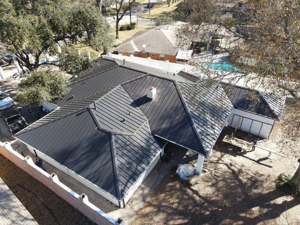 Slide of RPM Sheet Metal Roofing