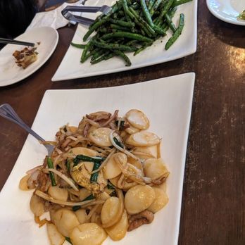 Dumpling Xuan - Rice cakes & green beans - Chinese Near Me - Cambridge, Massachusetts