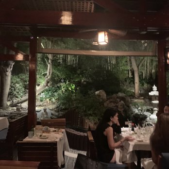 Teru Sushi - Gorgeous patio with a pond, looks more of an enchanted forest than a sushi place! - Sushi Bars Near Me - Studio City, California