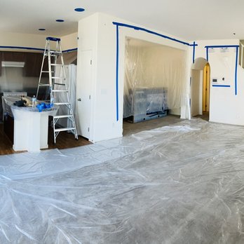 First-Choice Painting - Preparing to painting ceilings. - Painters Near Me - Dallas, Texas First-Choice Painting - Preparing to painting ceilings. - Painters Near Me - Dallas, Texas