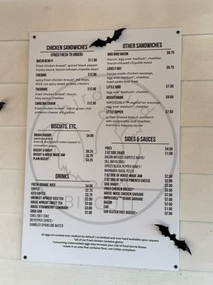 Menu photo 7 Bird Bird Biscuit Austin, TX