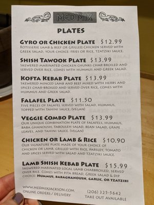 Menu photo 5 Med Mix Seattle, WA