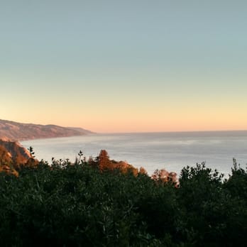 Nepenthe - Sunset at Napenthe - New American Near Me - Big Sur, California