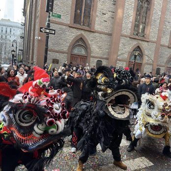 Chinatown - Lion Heads weigh around 25-35 pounds - Local Flavor Near Me - New York, New York