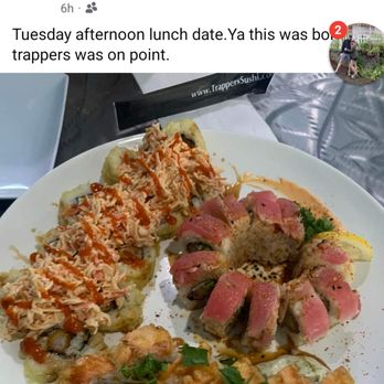 Trapper's Sushi - Pretty rolls every time! - Sushi Bars Near Me - Lacey, Washington