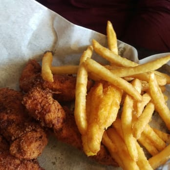 Perdue's Grill - Sorry, she snagged a piece before i got the pic.  Chicken was awesome. - American Near Me - Tremont, Illinois