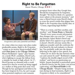 Raven Theatre - Review from "The Week" periodical