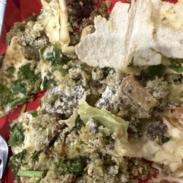 Falafel sandwich wrap