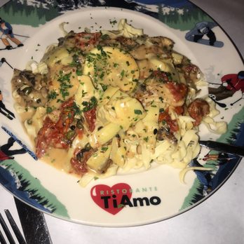 Ristorante Ti AMO - Chicken Scallopini - Italian Near Me - Eagle-Vail, Colorado