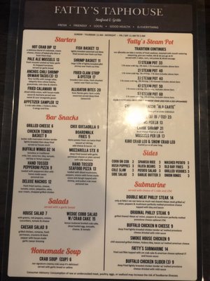 Menu photo 6 Fatty’s Taphouse Stafford, VA