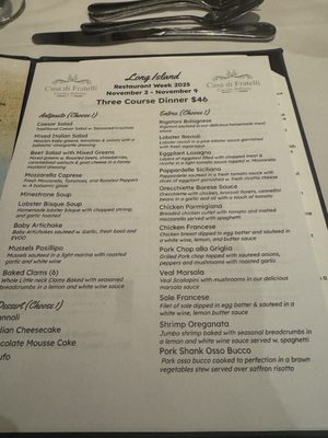 Menu photo 2 Casa di Fratelli Westbury, NY Menu photo 2 Casa di Fratelli Westbury, NY