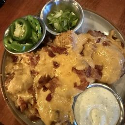 Loaded smashed potatoes Loaded smashed potatoes
