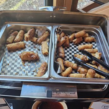 Laughing Monk Brewing - Crispy Eggrolls (mild & spicy) - Gastropubs Near Me - Sunnyvale, California Laughing Monk Brewing - Crispy Eggrolls (mild & spicy) - Gastropubs Near Me - Sunnyvale, California