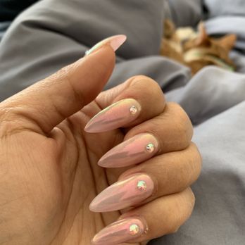 ProfessioNail - Aurora/unicorn powder and rhinestones by Ivy! - Nail Salons Near Me - San Diego, California ProfessioNail - Aurora/unicorn powder and rhinestones by Ivy! - Nail Salons Near Me - San Diego, California