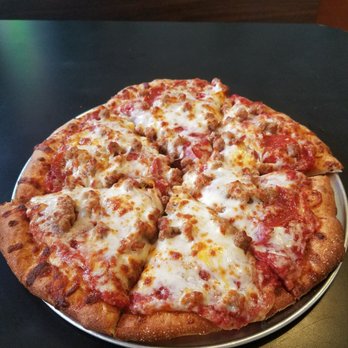 5 Buck Pizza - Ulti-Meat pizza has ham, sausage and pepperoni. Good crunchy crust too. - Italian Near Me - Fillmore, Utah 5 Buck Pizza - Ulti-Meat pizza has ham, sausage and pepperoni. Good crunchy crust too. - Italian Near Me - Fillmore, Utah