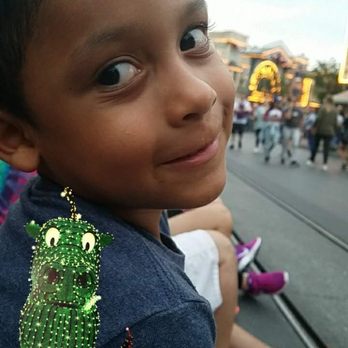 The Main Street Electrical Parade - waiting for the parade to start - Festivals Near Me - Anaheim, California