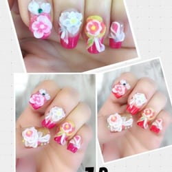 Aileena's Beauty Salon - More 3D nail art