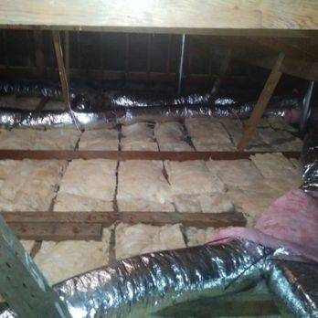Insulation Labs - New attic insulation and new insulated air ducts. - Insulation Installation Near Me Insulation Labs - New attic insulation and new insulated air ducts. - Insulation Installation Near Me