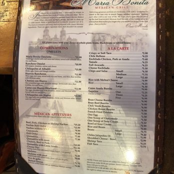 Maria Bonita - Menu - Mexican Near Me - Orem, Utah Maria Bonita - Menu - Mexican Near Me - Orem, Utah