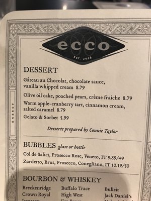 Menu photo 8 Ecco Atlanta, GA