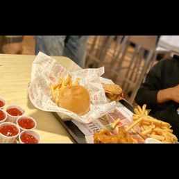 We never take pics of our food here. One taste of the fries and you forget lol We never take pics of our food here. One taste of the fries and you forget lol