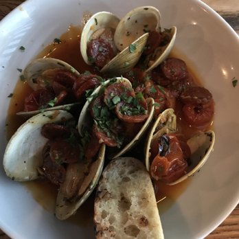 Bar Rosso - Clams and chorizo - Italian Near Me - Stamford, Connecticut Bar Rosso - Clams and chorizo - Italian Near Me - Stamford, Connecticut