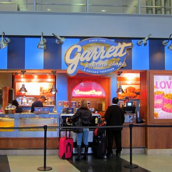 Garrett Popcorn Shops - just to the right of the security check of gate 1 - Popcorn Shops Near Me - Chicago, Illinois