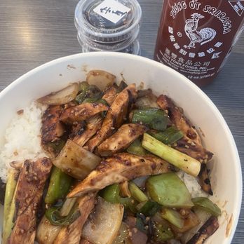 Teriyaki Boy - Spicy Mongolian chicken breast with rice, no mushroom - Asian Fusion Near Me - Las Vegas, Nevada Teriyaki Boy - Spicy Mongolian chicken breast with rice, no mushroom - Asian Fusion Near Me - Las Vegas, Nevada