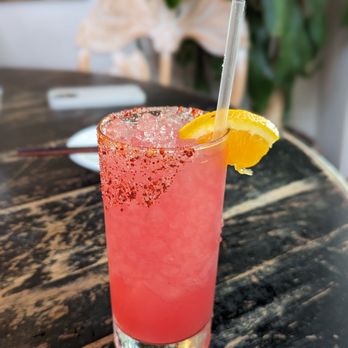 Elizabeth Street Cafe - hibiscus paloma - mezcal, hibiscus, jalapeno, grapefruit, orange - Vietnamese Near Me - Austin, Texas Elizabeth Street Cafe - hibiscus paloma - mezcal, hibiscus, jalapeno, grapefruit, orange - Vietnamese Near Me - Austin, Texas