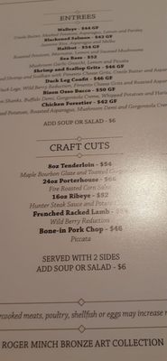 Menu photo 2 Theodores’ Dining Room Medora, ND Menu photo 2 Theodores’ Dining Room Medora, ND