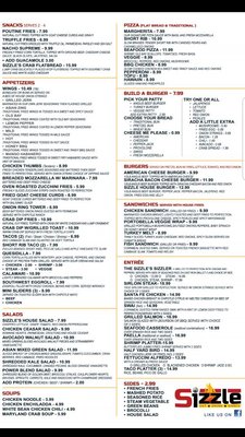 Menu photo 8 Sizzle Eat Drink Dance White Marsh, MD Menu photo 8 Sizzle Eat Drink Dance White Marsh, MD