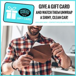 Carolina Mobile Carwash - It's that time of the year! A clean car makes one of the perfect gifts! #Giftcards #MobileDetailing