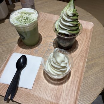 Matcha Cafe Maiko - The haul~ Jasmine matcha cheese foam, Hokkaido milk/matcha parfait and Hokkaido milk soft serve - Cafes Near Me - Las Vegas, Nevada Matcha Cafe Maiko - The haul~ Jasmine matcha cheese foam, Hokkaido milk/matcha parfait and Hokkaido milk soft serve - Cafes Near Me - Las Vegas, Nevada