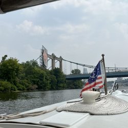 Mpls Water Taxi - Grain Belt sign