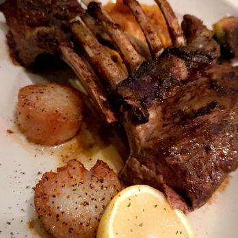 Steak 48 Del Mar - Surf & Turf Steak New Bedford Sea Scallops* * ** Bone-In Veal Chop* ** - Steakhouses Near Me - Del Mar, California Steak 48 Del Mar - Surf & Turf Steak New Bedford Sea Scallops* * ** Bone-In Veal Chop* ** - Steakhouses Near Me - Del Mar, California
